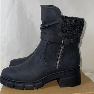 vodvob Women's Ankle Boots/Booties Block Heel | Size 10